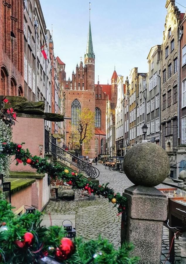 Luxury Apartment Szeroka - Old Town グダニスク エクステリア 写真